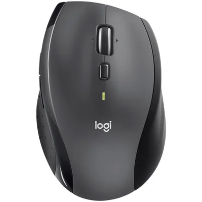 Мишка Logitech M705 Marathon Wireless, 1000 dpi, 7 бутона, безжична, оптична, Charcoal