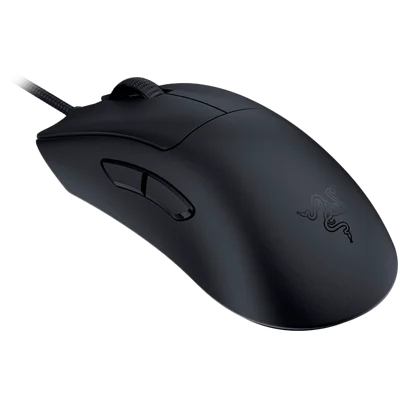 Гейминг мишка Razer DeathAdder V3 RZ01-04640100-R3M1, оптичен сензор Focus Pro 30K, 30000 DPI, 6 бутона, кабелна, черна