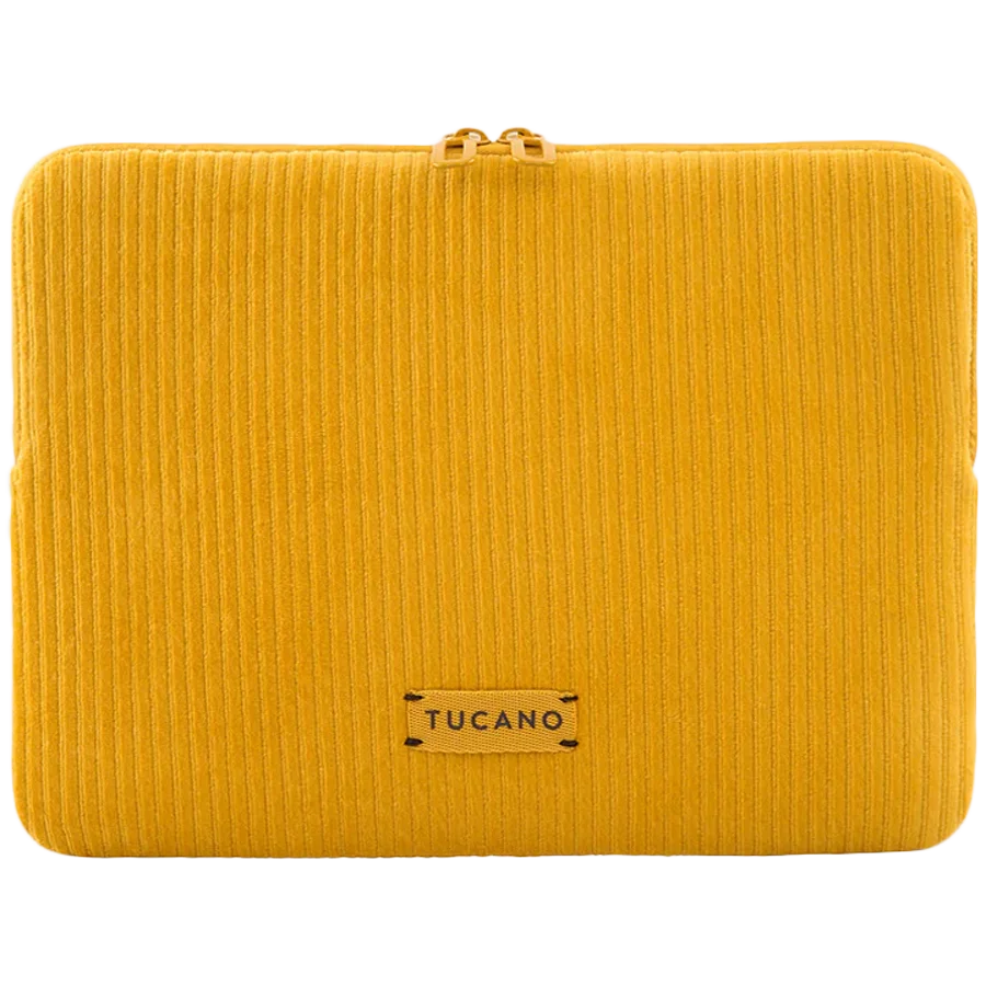 TUCANO VELLUTO 2 Sleeve for MacBook Pro 14 / Laptop 13, Yellow