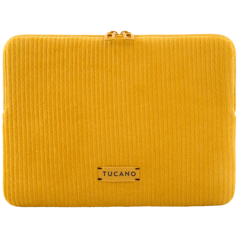 TUCANO VELLUTO 2 Sleeve for MacBook Pro 14 / Laptop 13, Yellow