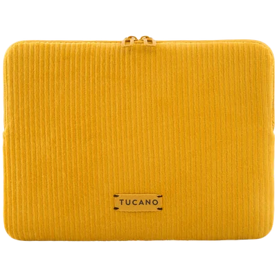 TUCANO VELLUTO 2 Sleeve for MacBook Pro 14 / Laptop 13, Yellow
