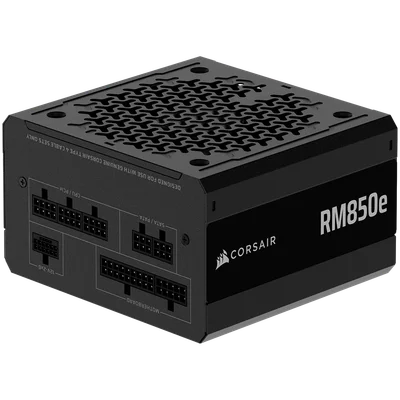 CORSAIR RM850e, 850 Watt, ATX 3.1, PCIe 5.1, Cybenetics GOLD Certified, Fully Modular