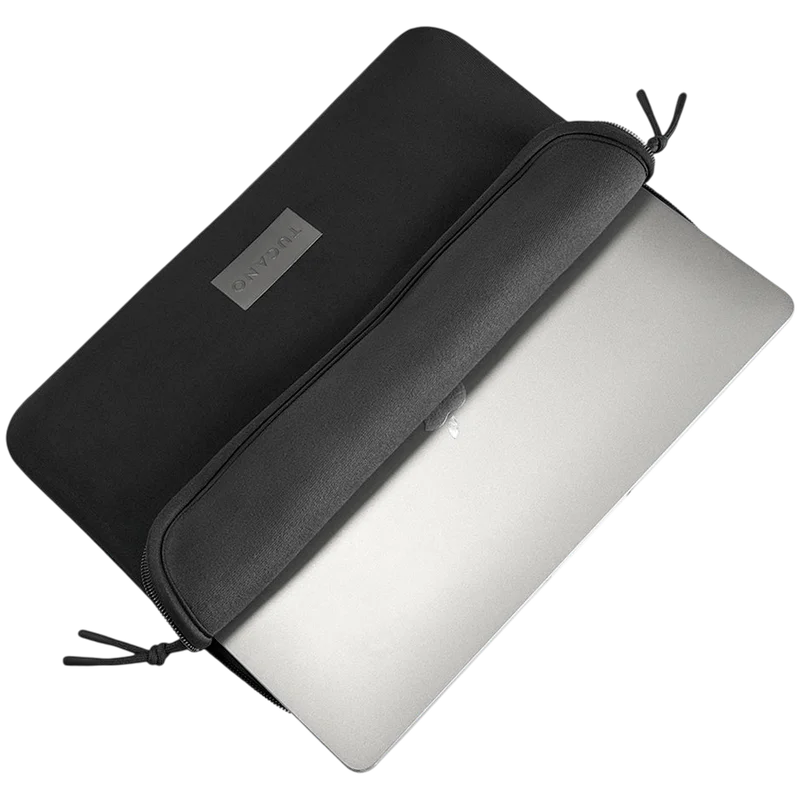 TUCANO SILICON VALLEY Sleeve for MacBook Air 13 / MacBook Pro 13 / Laptop 12, Black