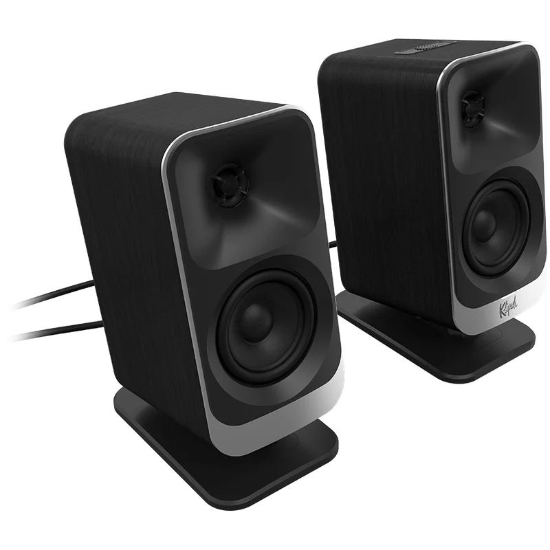 Klipsch ProMedia Lumina 2.1 Gaming Audio System with Subwoofer and LED Lighting Effects Built-in, Black