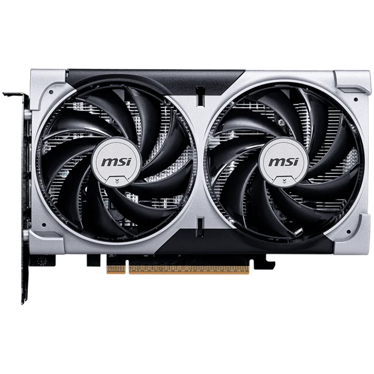 MSI Video Card NVIDIA GeForce RTX 5060 8G VENTUS 2X OC, 8GB GDDR7, 128-bit, 2535 MHz Boost, 3840 CUDA Cores, PCIe 5.0 (x8), 3x DP 2.1b, HDMI 2.1b, RAY TRACING, Dual Fan, 145W TDP, 8-pin PCIe Power, G-SYNC, 2-Slot, 3Y