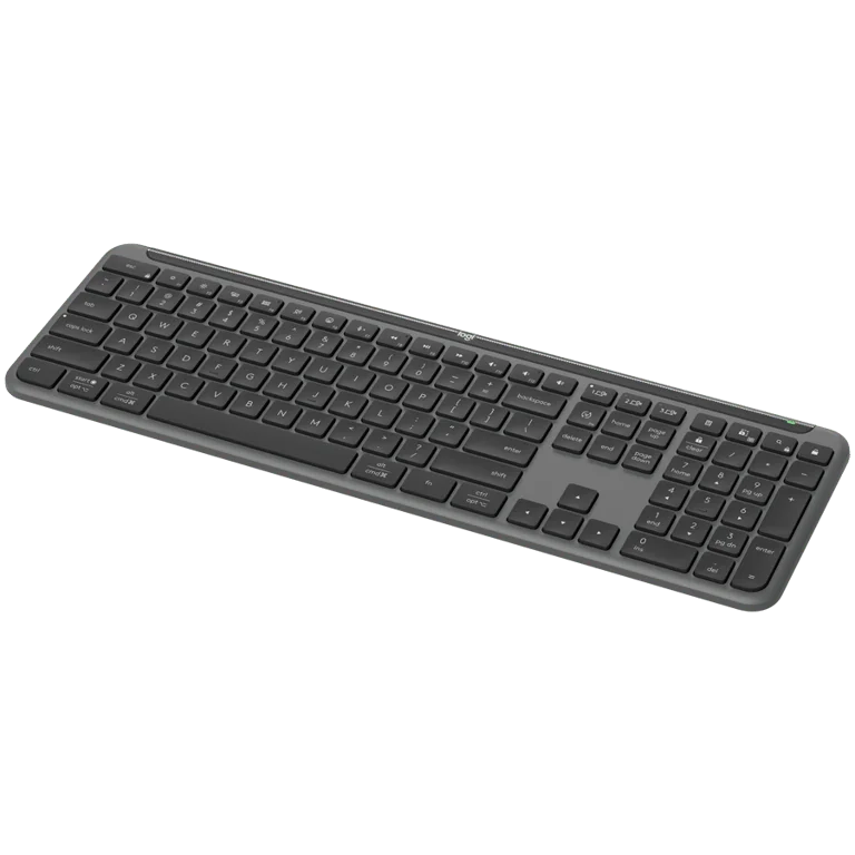 Клавиатура Logitech Signature Slim K950 безжична, Graphite, US подредба