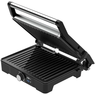 AENO Electric Grill EG2: 2000W, Temperature regulation, Max opening angle -180°, Plate size 290*234mm