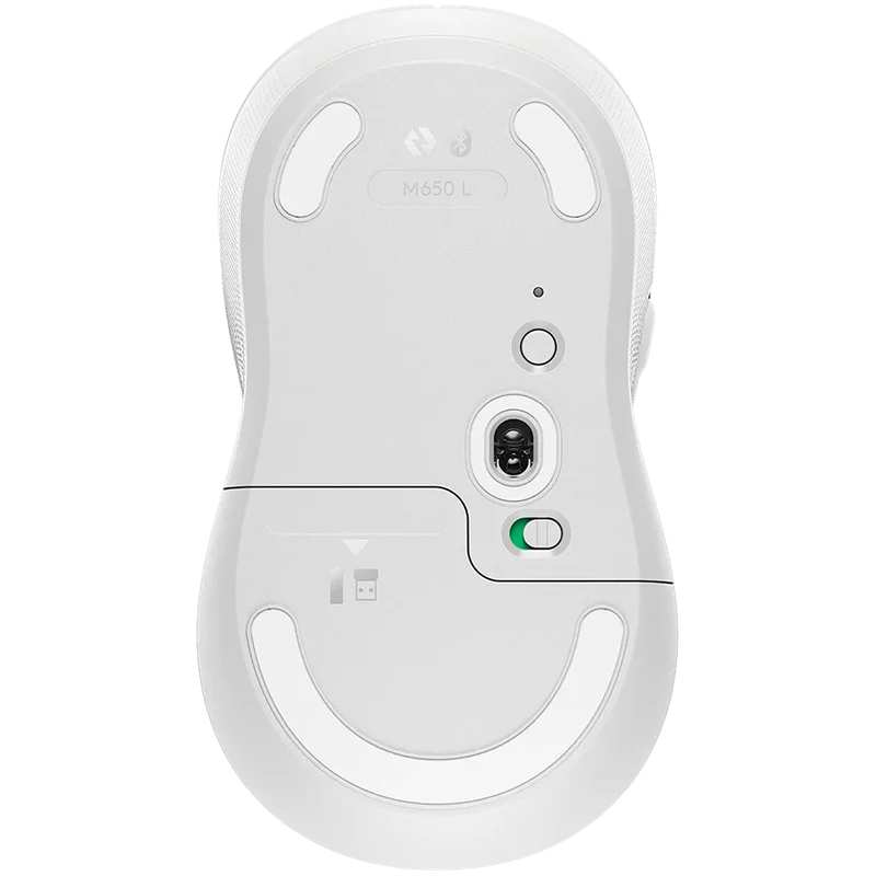 LOGITECH M650L Signature Bluetooth Mouse - OFF-WHITE