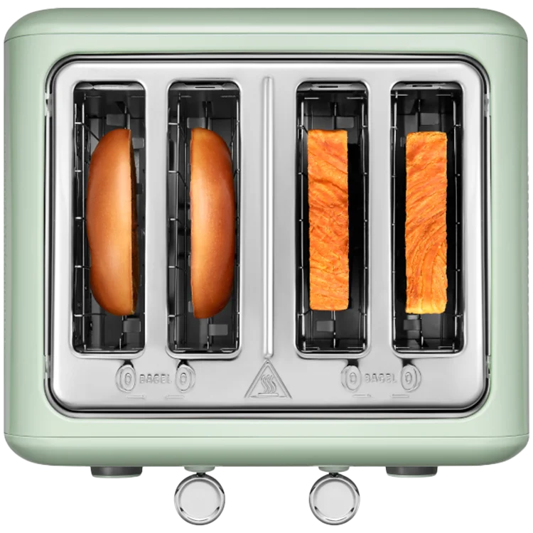 Тостер BUYDEEM DT640E, 4 филии, Cozy Greenish
