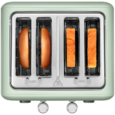 Тостер BUYDEEM DT640E, 4 филии, Cozy Greenish