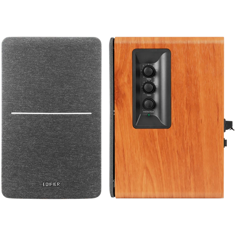 Тонколони Edifier – R1280DBs, 2.0, Bluetooth 5.1, 42W, кафяви