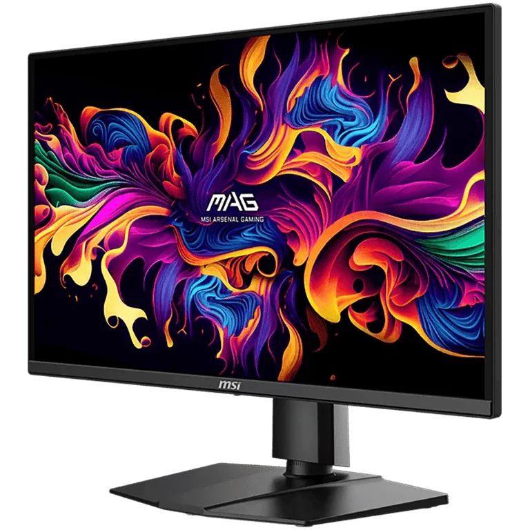 Монитор MSI MAG 272QP QD-OLED 26.5" WQHD 240Hz, G-SYNC, FreeSync Premium, HDR, регулируема стойка