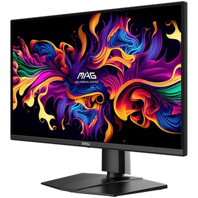 Монитор MSI MAG 272QP QD-OLED 26.5" WQHD 240Hz, G-SYNC, FreeSync Premium, HDR, регулируема стойка