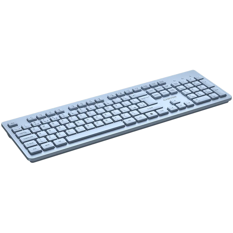 CANYON keyboard HKB-W01 UK/US AAA Wireless Blue