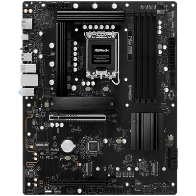 Дънна платка ASROCK B860 PRO-A 90-MXBRN0-A0UAYZ, Socket 1851, ATX, DDR5, PCIe 5.0 x16, 2.5Gb LAN