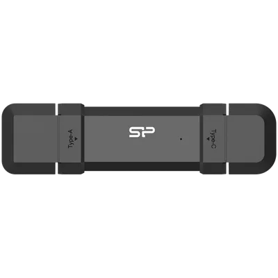 Silicon Power DS72 250GB USB Type-A and USB Type-C 3.2 Gen 2 Black