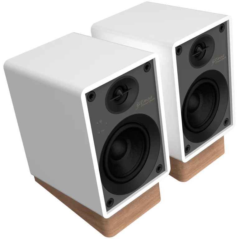 Onkyo Creator Series GX-10DB Powered Speakers, White, pair