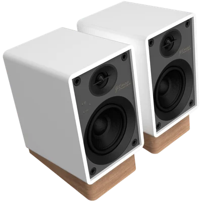 Onkyo Creator Series GX-10DB Powered Speakers, White, pair