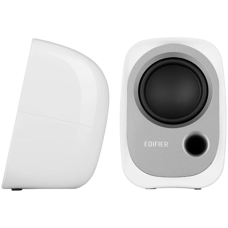 Тонколони Edifier – R12U, 2.0, USB, AUX, 2.25", 4W, бели