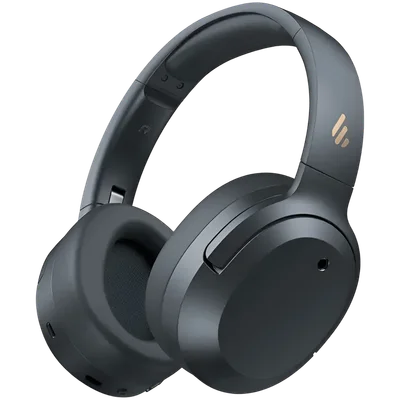Слушалки Edifier W820NB Plus Bluetooth, 40mm драйвери, ANC, Hi-Res Audio, до 88ч, USB-C, Тъмно сиви