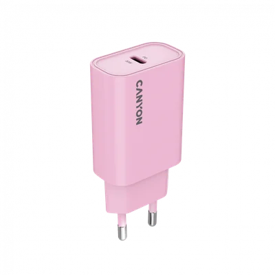 CANYON charger OnCharge 30CL Max Power 30W 1xPD EU Pink