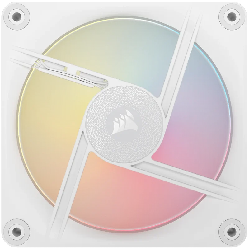 CORSAIR LX-R RGB Series, iCUE LINK LX120-R RGB White, 120mm RGB Fan, Triple Fan Kit