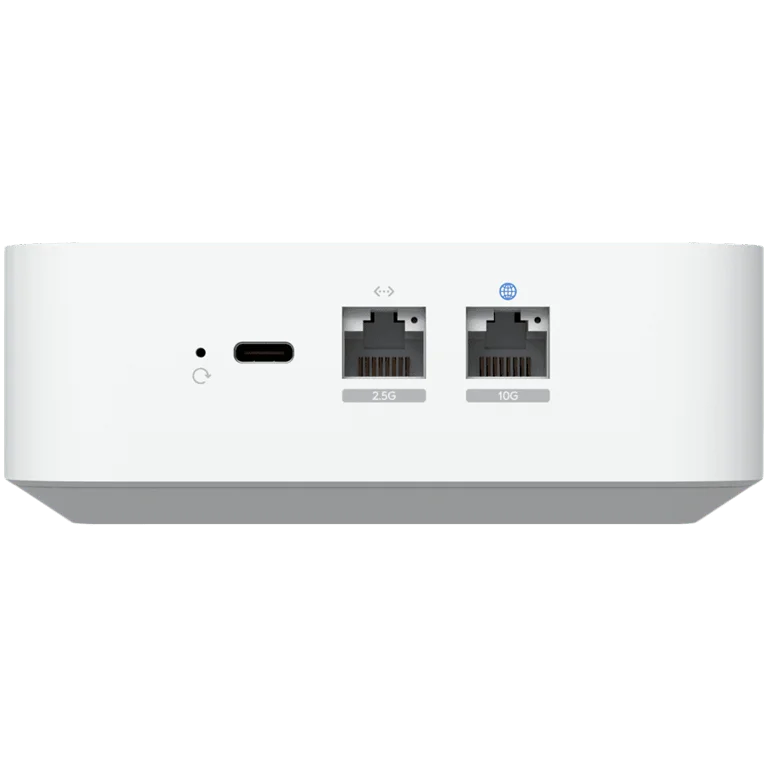 Рутер Ubiquiti UniFi Express 7 UX7, 10G Cloud Gateway, Wi-Fi 7, ARM Cortex-A53, 3GB RAM, RJ-45 WAN/LAN, бял