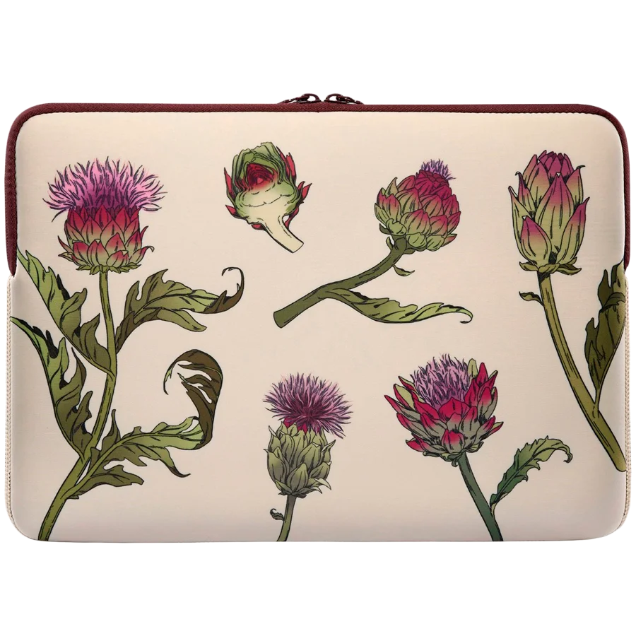 TUCANO SCHIZZO Sleeve for MacBook 13, Artichoke White