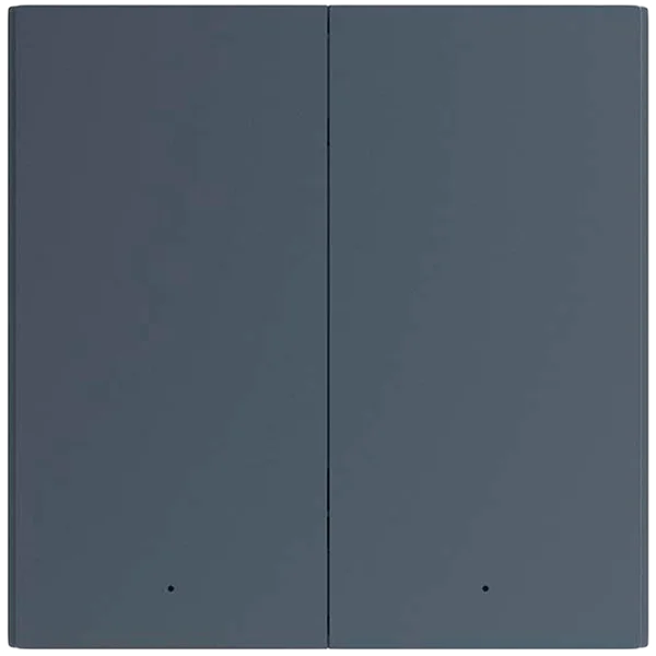 Aqara Smart Wall Switch H1 (no neutral, double rocker): Model No: WS-EUK02; SKU: AK072RUG01
