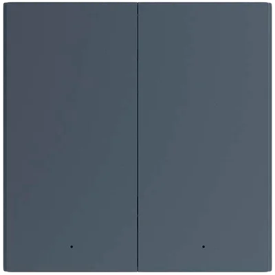 Aqara Smart Wall Switch H1 (no neutral, double rocker): Model No: WS-EUK02; SKU: AK072RUG01
