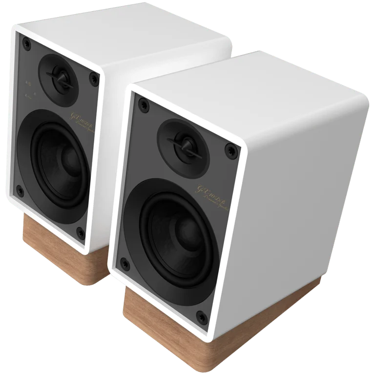 Onkyo Creator Series GX-10DB Powered Speakers, White, pair