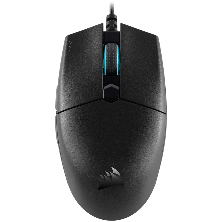 CORSAIR KATAR PRO, Wired, Black, Backlit RGB LED, 12400 DPI, Optical