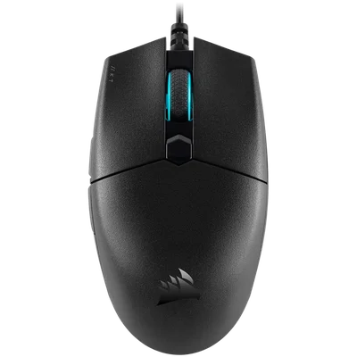 CORSAIR KATAR PRO, Wired, Black, Backlit RGB LED, 12400 DPI, Optical