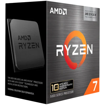 Процесор AMD Ryzen 7 5800X3D 8-ядрен 4.5GHz 100MB AM4