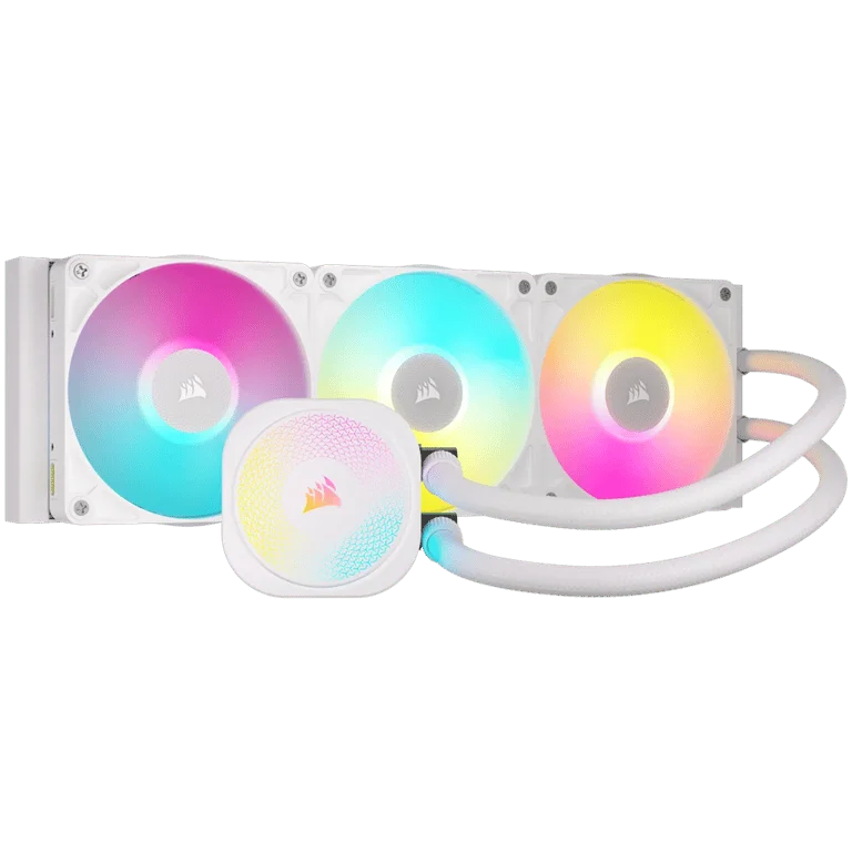 CORSAIR iCUE LINK TITAN 360 RX RGB White AIO, 360mm, Liquid CPU Cooler