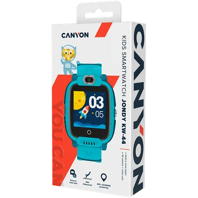 CANYON kids watch Jondy KW-44 4G Camera GPS Music Green