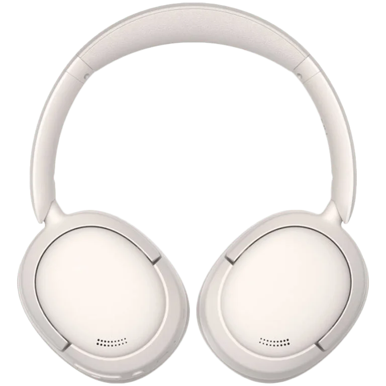 Слушалки Edifier W800BT Pro безжични над ушите, ANC, 40mm драйвери, Bluetooth 5.4, Multipoint, AI шумопотискане, до 45 ч батерия, USB-C, Ivory