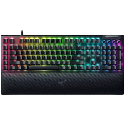 Гейминг клавиатура RAZER BlackWidow V4 RZ03-04691800-R3M1 Yellow Switch US Layout черен