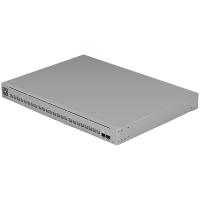 Ubiquiti 24-port, Layer 3 Etherlighting switch with 2.5 GbE, 8x 2.5 GbE RJ45 ports, 16x GbE RJ45 ports, 2x 10G SFP+ ports