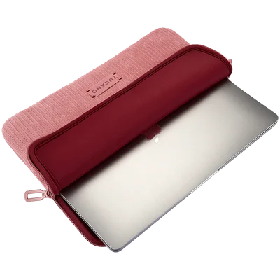 TUCANO VELLUTO 2 Sleeve for MacBook Pro 16 / MacBook Pro 15 / Laptop 15.6, Pink