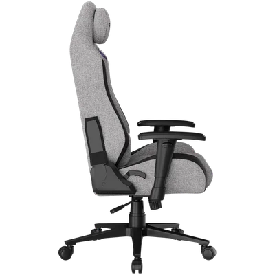LORGAR CHA41, Ergonomic Gaming Chair Advanced, premium anti-stain fabric, Grey