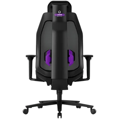Гейминг стол LORGAR – CHP51 Pro Mesh, черен, регулируем, 4D подлакътници