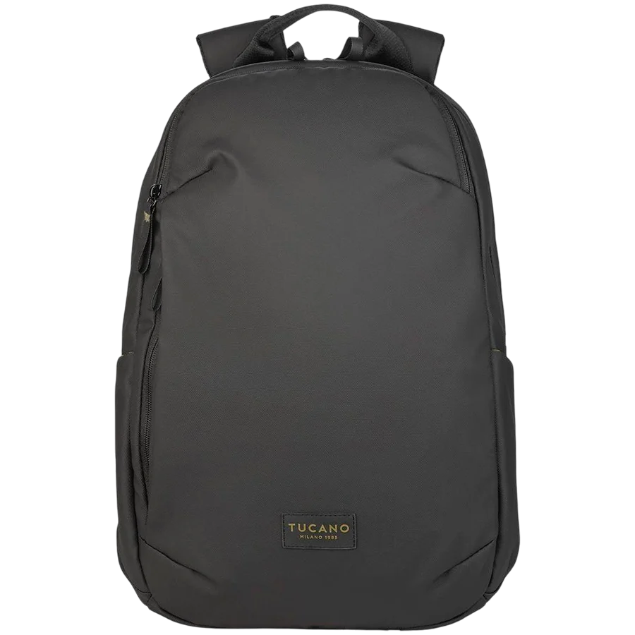 TUCANO LASER Backpack for Laptop 15.6 / MacBook Pro 16, water-resistant recycled fabric, Black