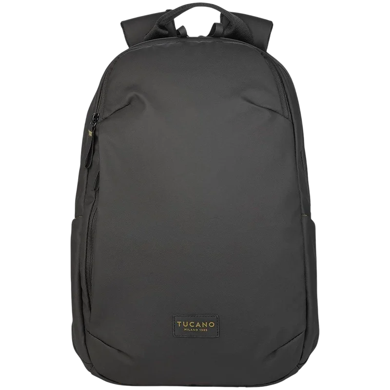 TUCANO LASER Backpack for Laptop 15.6 / MacBook Pro 16, water-resistant recycled fabric, Black