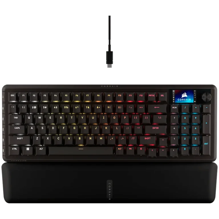 Гейминг клавиатура Corsair VANGUARD PRO 96-MGX, Черен