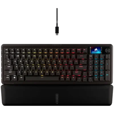 Гейминг клавиатура Corsair VANGUARD PRO 96-MGX, Черен