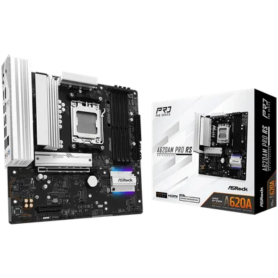 Дънна платка ASROCK – A620AM Pro RS, Socket AM5, DDR5, Micro ATX