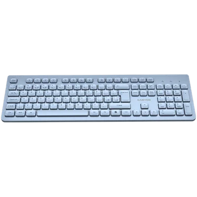 CANYON keyboard HKB-W01 UK/US AAA Wireless Blue