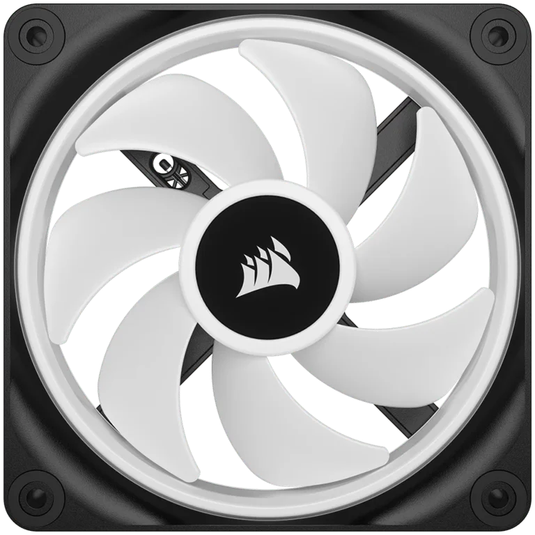 Вентилатор CORSAIR iCUE LINK QX120 RGB 120мм, Magnetic Dome, 2400 RPM, PWM, RGB LED
