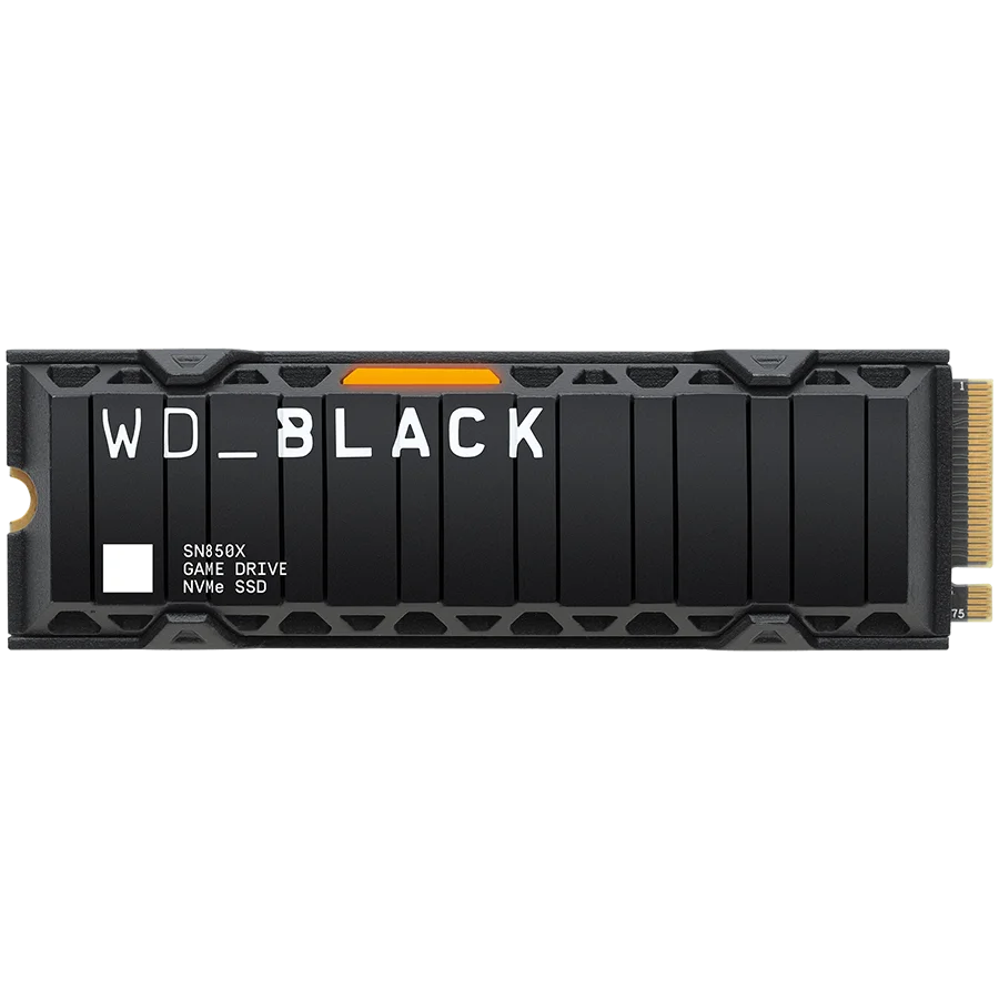 SSD SANDISK Black SN850X HeatSink 2TB M.2 2280 PCIe Gen4 x4 NVMe